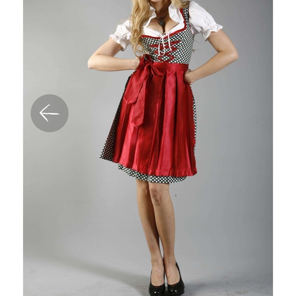 Women’s Dirndl Dress Size 50 (14) - Picture 1 of 8